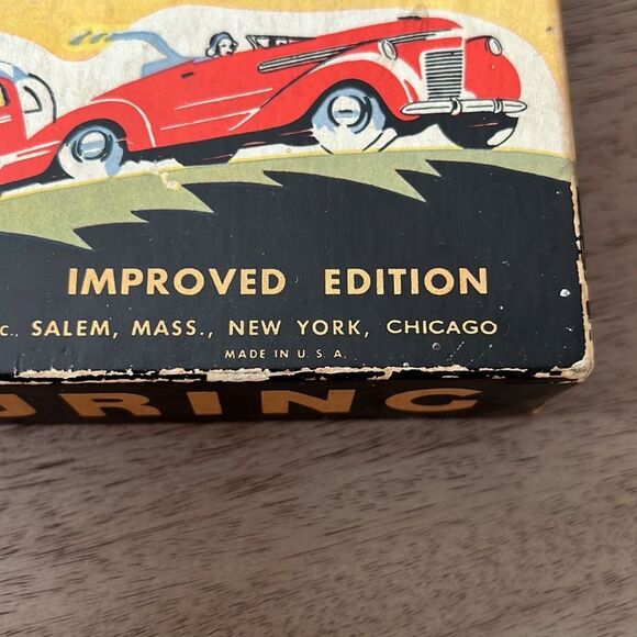 Touring 1937 Improved Edition vintage card game By: Parker Brothers - Picture 6 of 7
